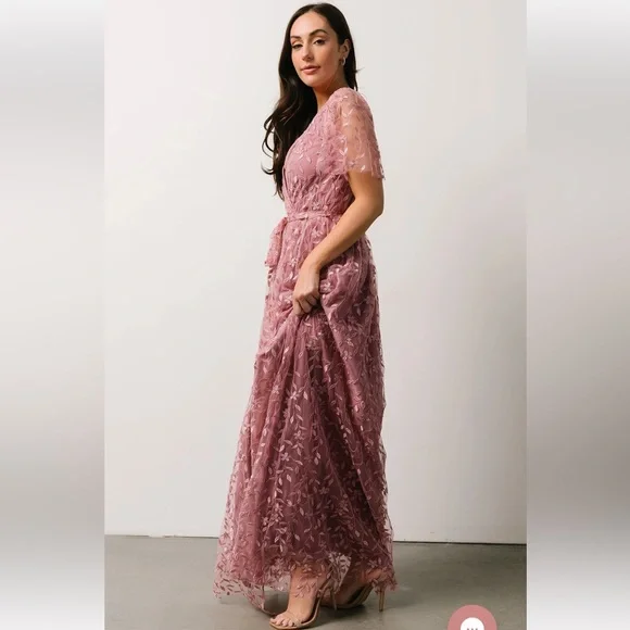 Marseille Embossed Maxi Dress - Picture 6 of 8